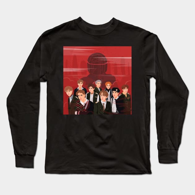 EXO DMUMT Long Sleeve T-Shirt by maryeaahh